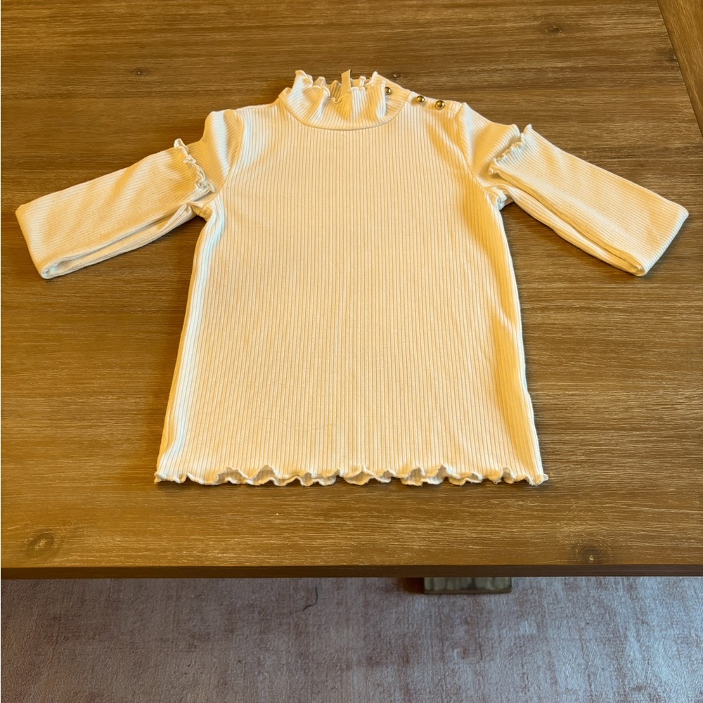 JANIE and JACK Girls’ Ribbed Turtleneck
